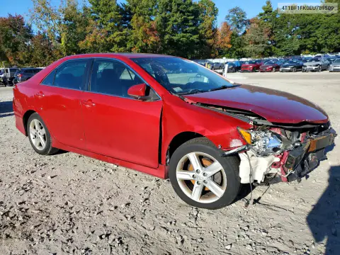 2014 Toyota Camry Se VIN 4T1BF1FK0EU789509 фото 4