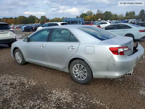 4T1BF1FK8EU743992 — 2014 Toyota Camry, фото 2 с аукциона Copart 19.10.2026, Задняя часть