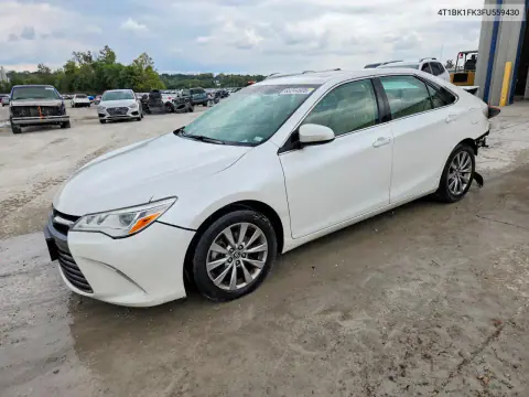 4T1BK1FK3FU559430 — 2015 Toyota Camry, Задняя часть, фото до ремонта