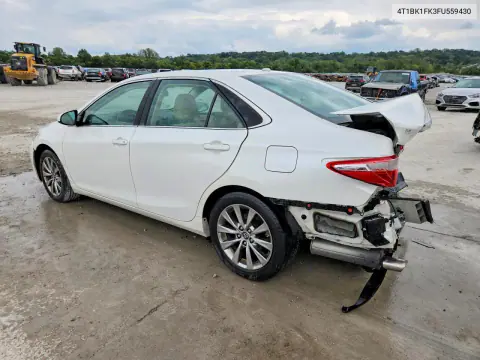 2015 Toyota Camry Xle V6 VIN 4T1BK1FK3FU559430 фото 2