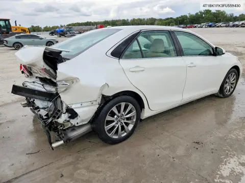 2015 Toyota Camry Xle V6 VIN 4T1BK1FK3FU559430 фото 3