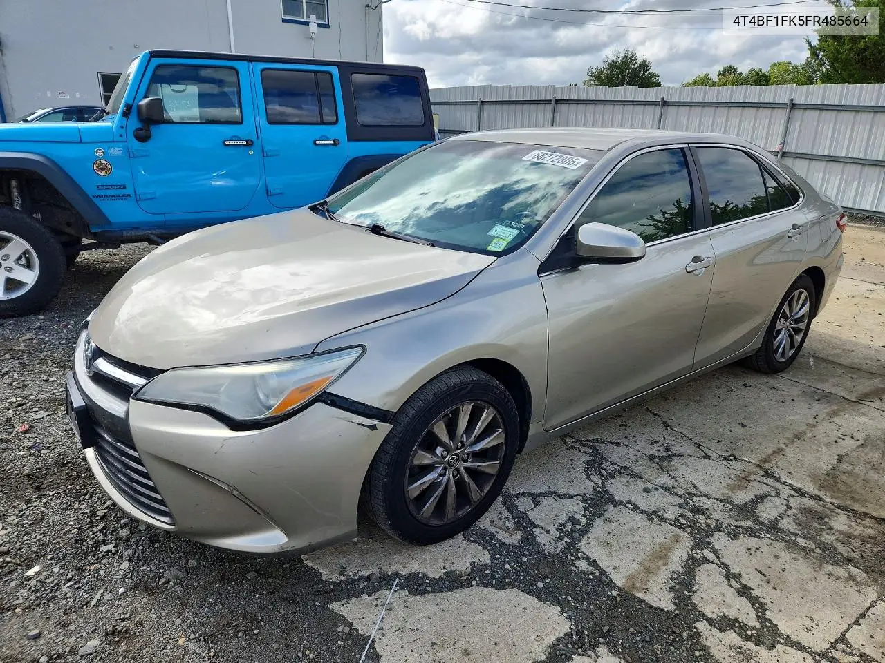 2015 Toyota Camry Xle VIN 4T4BF1FK5FR485664 фото 1