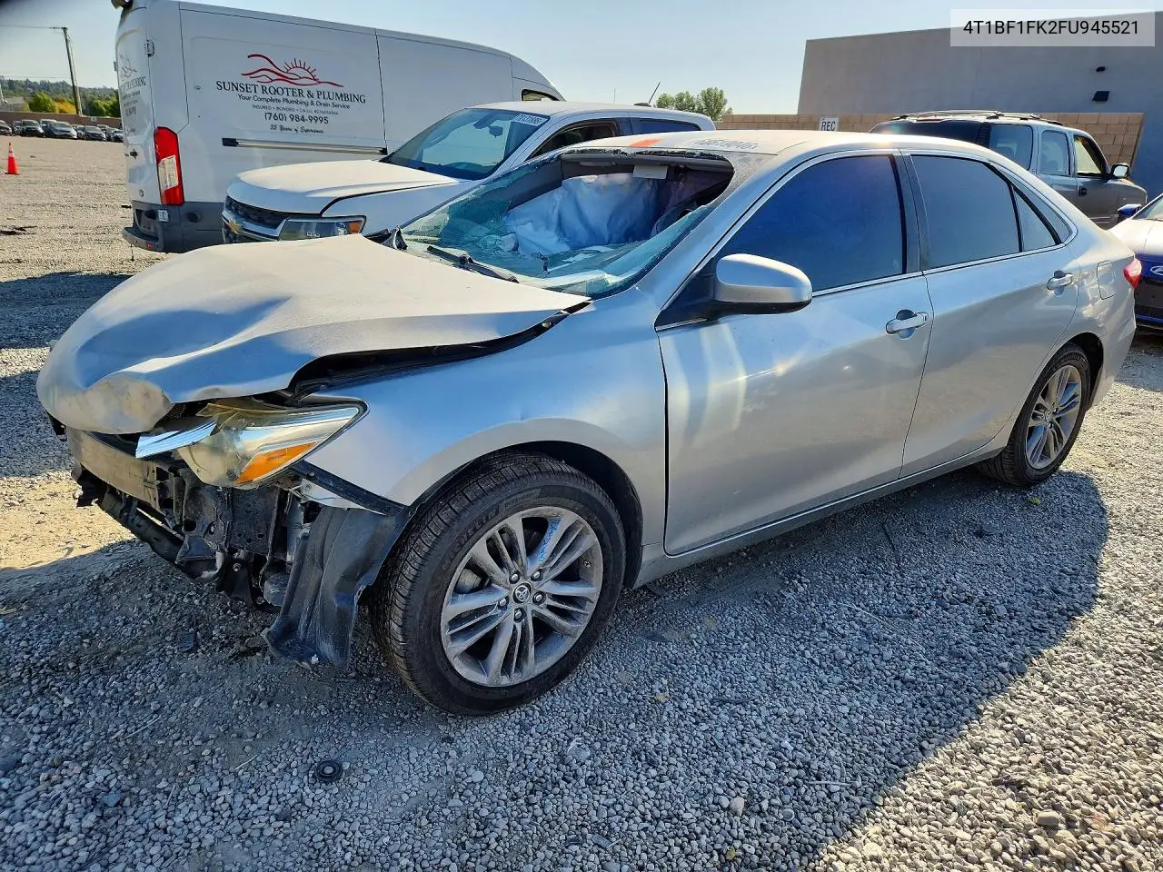2015 Toyota Camry Le VIN 4T1BF1FK2FU945521 фото 1