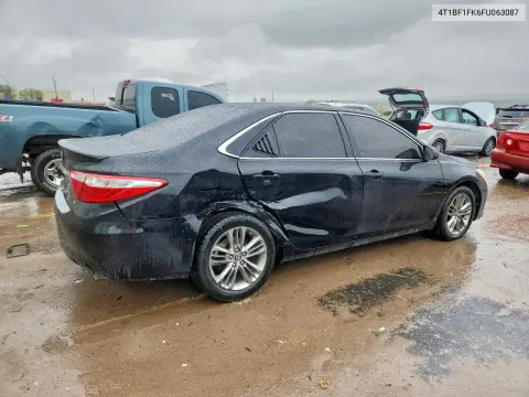 2015 Toyota Camry Se VIN 4T1BF1FK6FU063087 фото 3