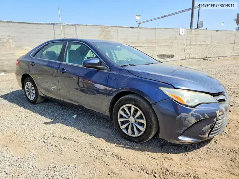 2015 Toyota Camry Le VIN 4T4BF1FK8FR514011 фото 4