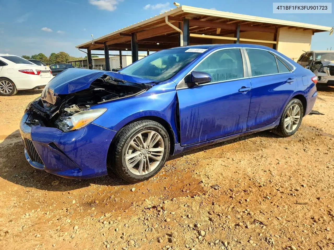 4T1BF1FK3FU901723 Toyota Camry 2015 — повреждение Передняя часть, фото до ремонта