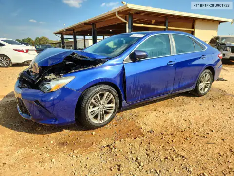 4T1BF1FK3FU901723 — 2015 Toyota Camry, Передняя часть, фото до ремонта