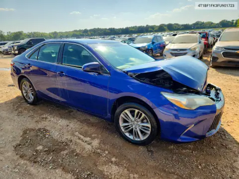 4T1BF1FK3FU901723 — 2015 Toyota Camry, фото 4 с аукциона Copart, Передняя часть