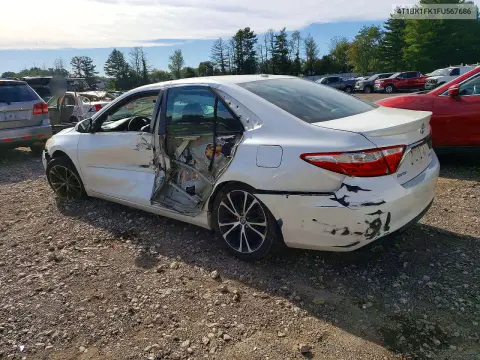 2015 Toyota Camry Xse V6 VIN 4T1BK1FK1FU567686 фото 2