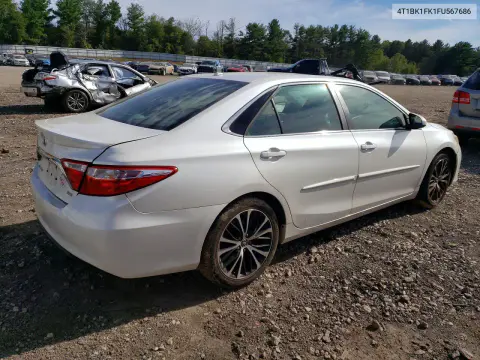 2015 Toyota Camry Xse V6 VIN 4T1BK1FK1FU567686 фото 3