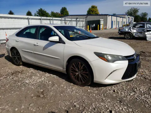 2015 Toyota Camry Xse V6 VIN 4T1BK1FK1FU567686 фото 4