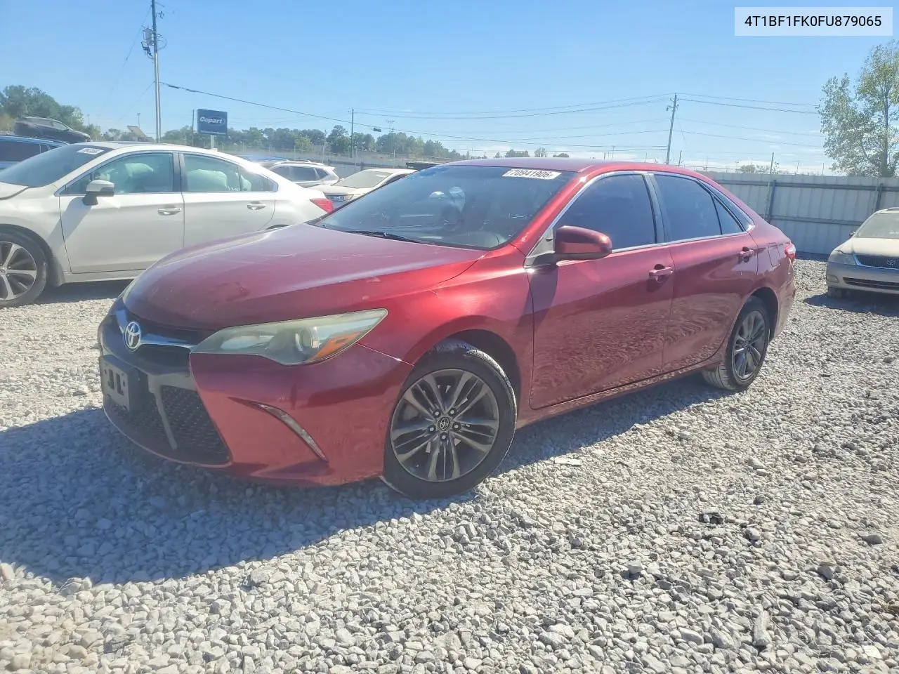 2015 Toyota Camry Se VIN 4T1BF1FK0FU879065 фото 1