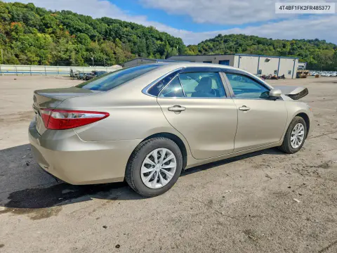 2015 Toyota Camry Le VIN 4T4BF1FK2FR485377 фото 3