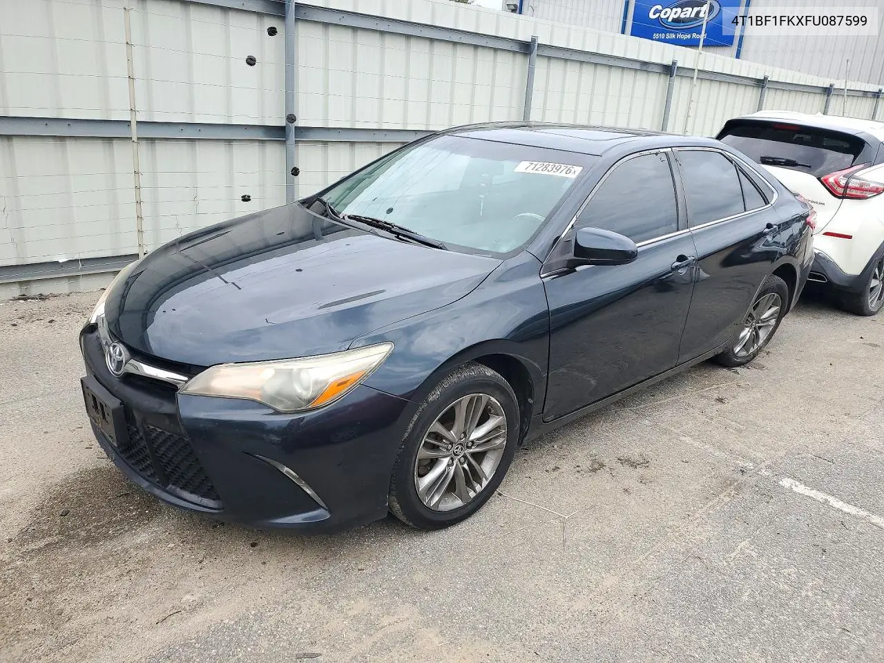 4T1BF1FKXFU087599 Toyota Camry 2015 — повреждение Боковая часть, фото до ремонта