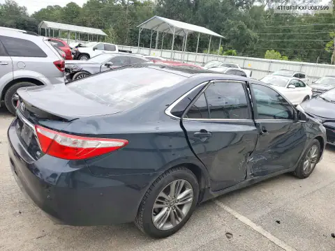 4T1BF1FKXFU087599 — 2015 Toyota Camry, фото 3 с аукциона Copart, Боковая часть