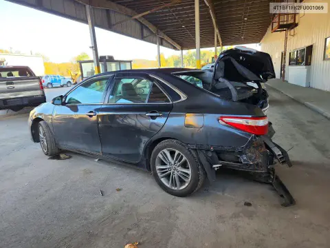2015 Toyota Camry Se VIN 4T1BF1FK2FU001069 фото 2