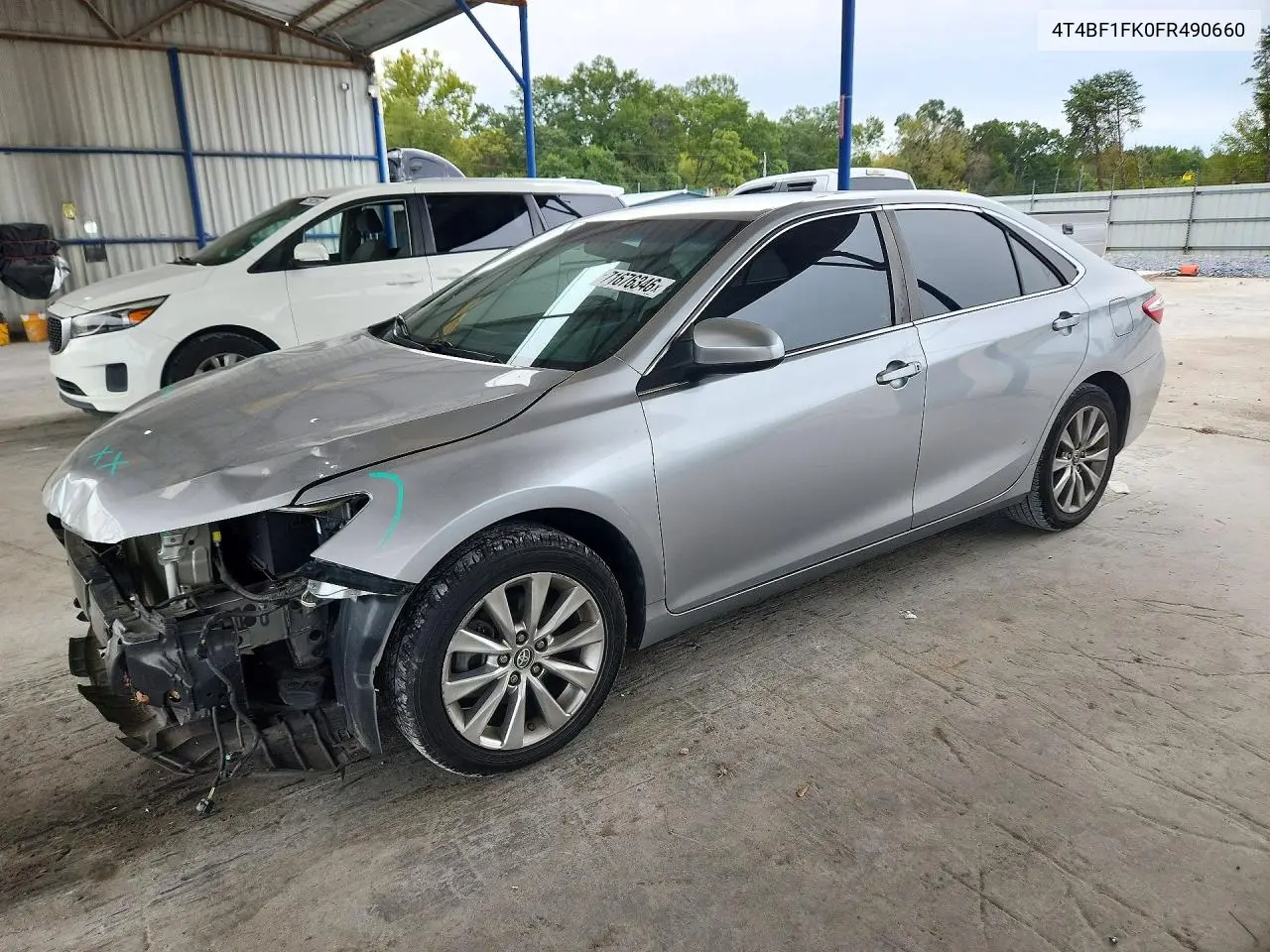 2015 Toyota Camry Xle VIN 4T4BF1FK0FR490660 фото 1