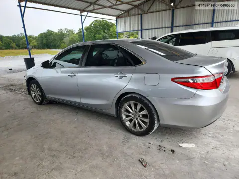 2015 Toyota Camry Xle VIN 4T4BF1FK0FR490660 фото 2