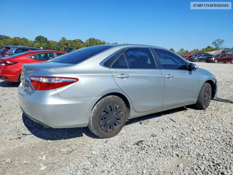 2015 Toyota Camry Le VIN 4T4BF1FK8FR500383 фото 3