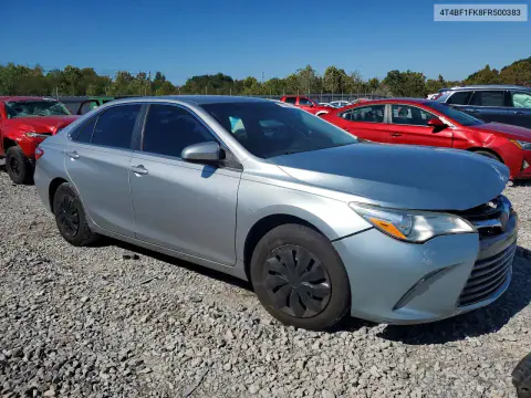 2015 Toyota Camry Le VIN 4T4BF1FK8FR500383 фото 4