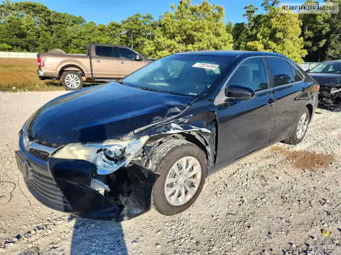 4T4BF1FK1FR468263 — 2015 Toyota Camry, Передняя часть, фото до ремонта