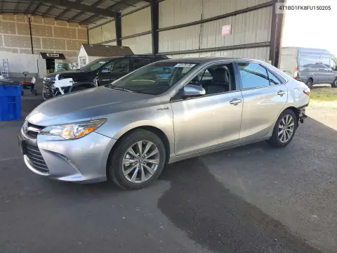 4T1BD1FK8FU150205 — 2015 Toyota Camry, Задняя часть, фото до ремонта