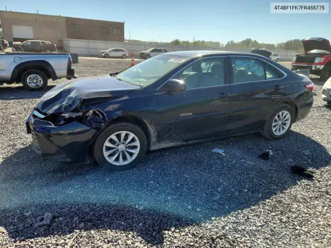4T4BF1FK7FR455775 — 2015 Toyota Camry, Передняя часть, фото до ремонта