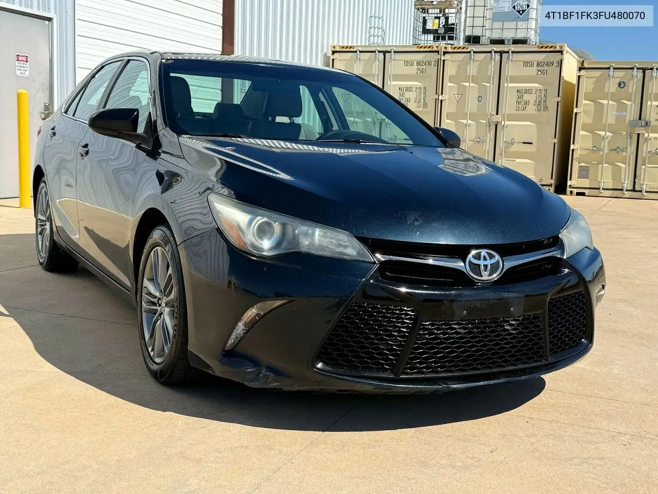 2015 Toyota Camry Se VIN 4T1BF1FK3FU480070 фото 1