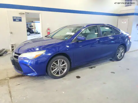 4T1BF1FK2FU875051 — 2015 Toyota Camry, Передняя часть, фото до ремонта