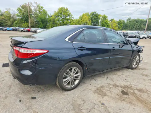 2016 Toyota Camry Se VIN 4T1BF1FK5GU550587 фото 3