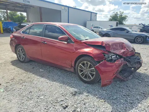 2016 Toyota Camry Se VIN 4T1BF1FK3GU522920 фото 4