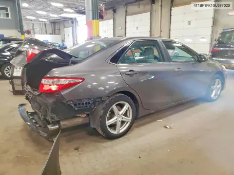 2016 Toyota Camry Xle VIN 4T1BF1FK1GU597020 фото 3