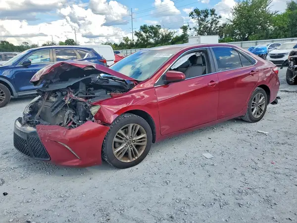 4T1BF1FK7GU524346 — 2016 Toyota Camry, Передняя часть (Front End), фото до ремонта