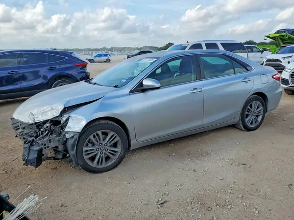 4T1BF1FK5GU205320 — 2016 Toyota Camry, Передняя часть (Front End), фото до ремонта