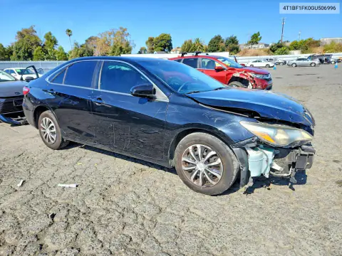 2016 Toyota Camry Se VIN 4T1BF1FK0GU506996 фото 4