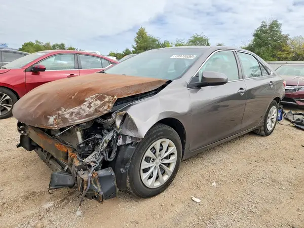 4T4BF1FK8GR548001 — 2016 Toyota Camry, Передняя часть (Front End), фото до ремонта