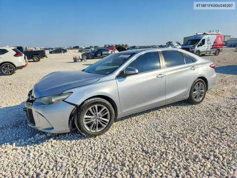 4T1BF1FK0GU245207 — 2016 Toyota Camry, Передняя часть, фото до ремонта