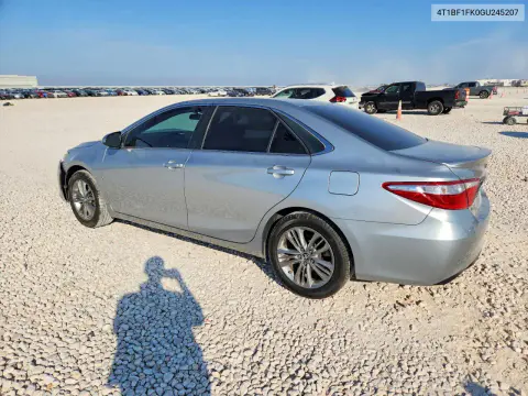 2016 Toyota Camry Se VIN 4T1BF1FK0GU245207 фото 2