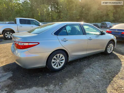 2016 Toyota Camry Le VIN 4T4BF1FK3GR562467 фото 3