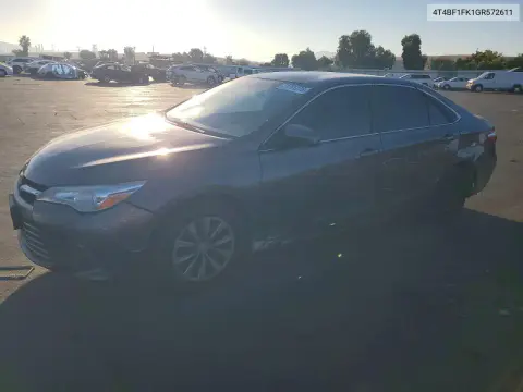 4T4BF1FK1GR572611 — 2016 Toyota Camry, Сторона, фото до ремонта
