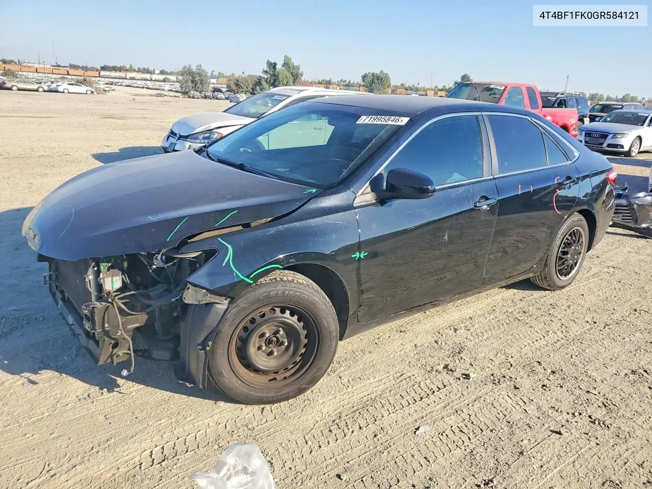 2016 Toyota Camry Le VIN 4T4BF1FK0GR584121 фото 1