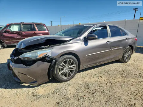 4T1BF1FK8GU184723 — 2016 Toyota Camry, Передняя часть, фото до ремонта