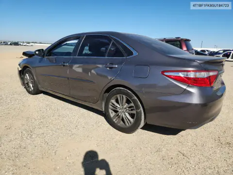 2016 Toyota Camry Se VIN 4T1BF1FK8GU184723 фото 2