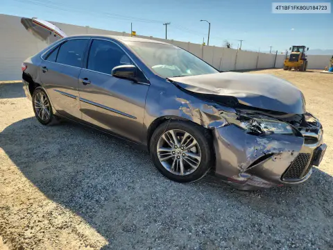 2016 Toyota Camry Se VIN 4T1BF1FK8GU184723 фото 4