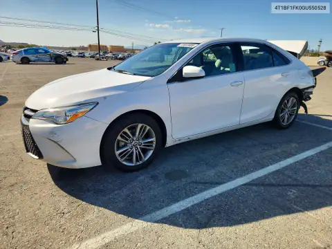4T1BF1FK0GU550528 — 2016 Toyota Camry, Задняя часть, фото до ремонта