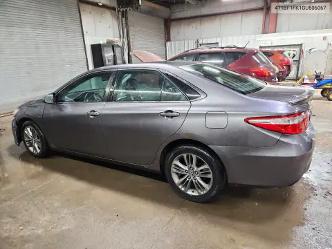 2016 Toyota Camry Se VIN 4T1BF1FK1GU506067 фото 2