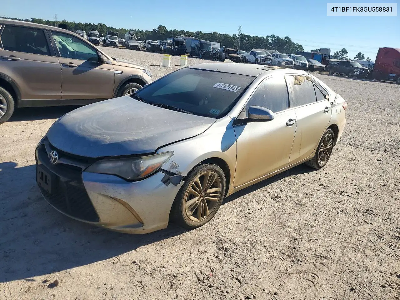 2016 Toyota Camry Se VIN 4T1BF1FK8GU558831 фото 1