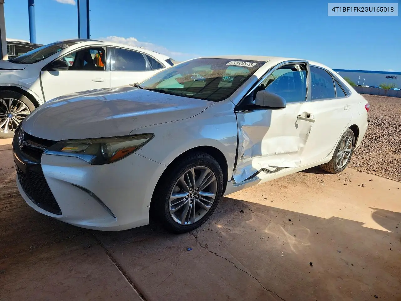 2016 Toyota Camry Se VIN 4T1BF1FK2GU165018 фото 1