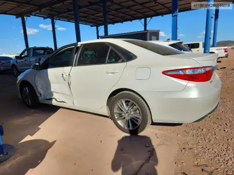 2016 Toyota Camry Se VIN 4T1BF1FK2GU165018 фото 2