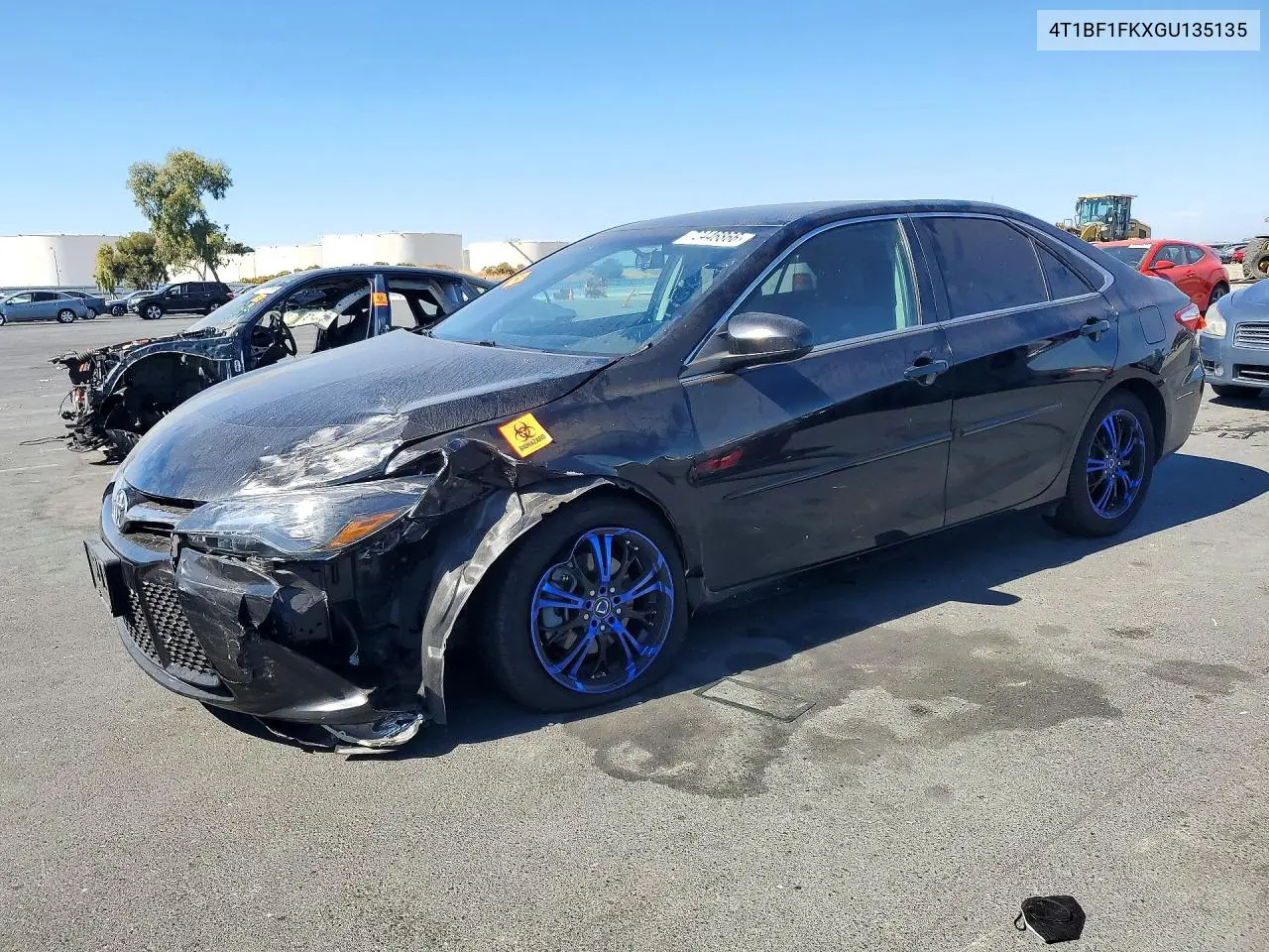 2016 Toyota Camry Se VIN 4T1BF1FKXGU135135 фото 1